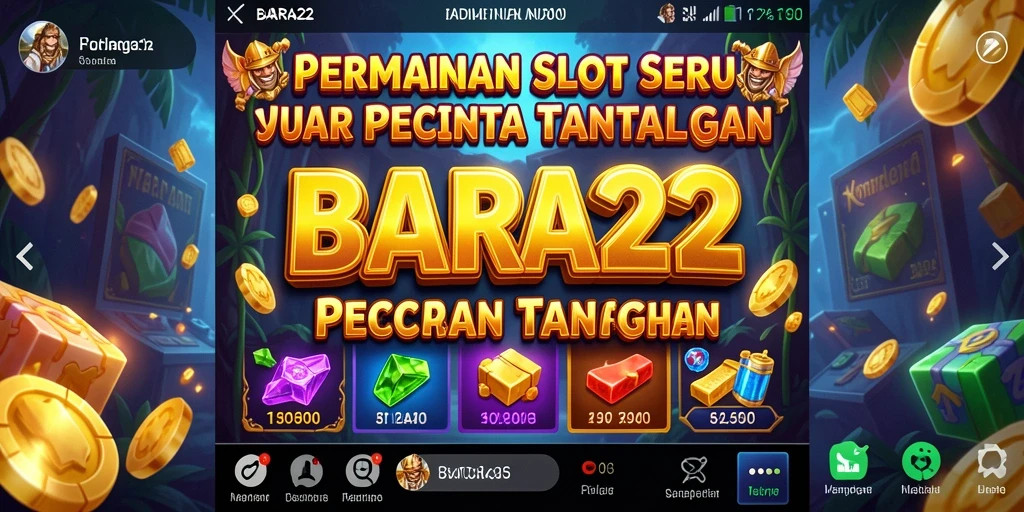 Tampilan gameplay BARA22 dengan grafis memukau di slot.