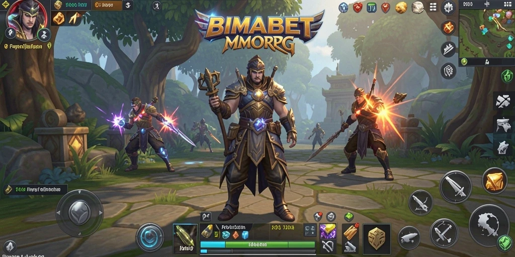 Tampilan gameplay BIMABET yang seru dan mendebarkan dalam dunia MMORPG.