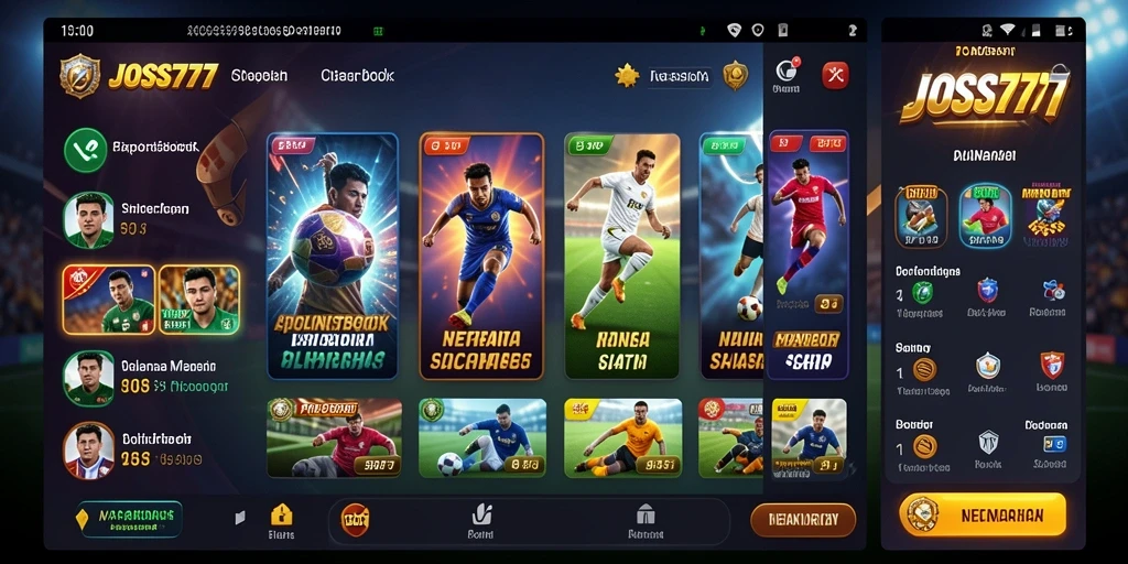 Tampilan gameplay JOSS777 yang menarik dan informatif untuk pengguna.