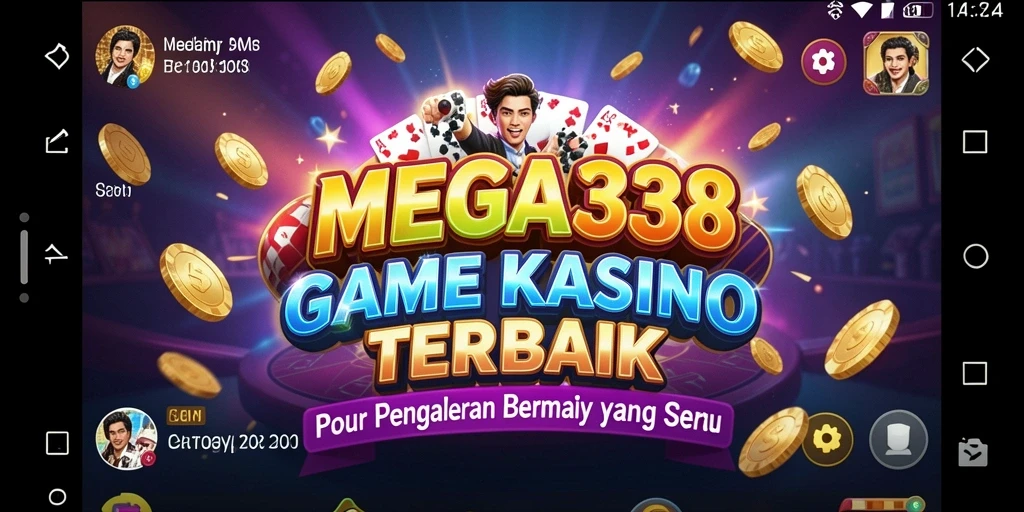 Tampilan gameplay menegangkan dari MEGA338 yang menggugah semangat bermain.