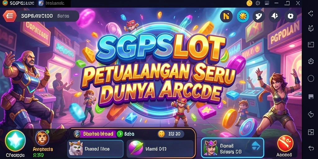 Tangkapan layar yang menunjukkan aksi seru dalam gameplay SGPSLOT.