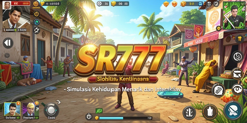 Tampilan gameplay SR777 yang menarik dan interaktif.